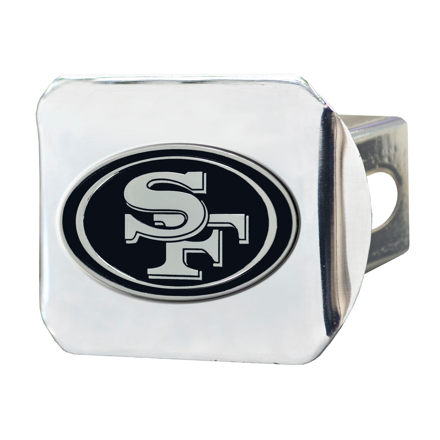 NFL - San Francisco 49ers Chrome on Chrome Hitch Cover