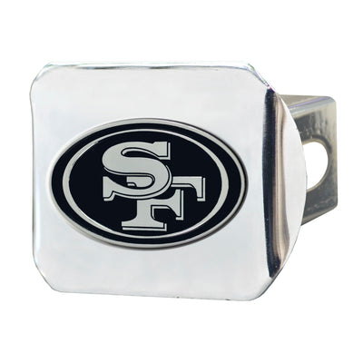 NFL - San Francisco 49ers Chrome on Chrome Hitch Cover