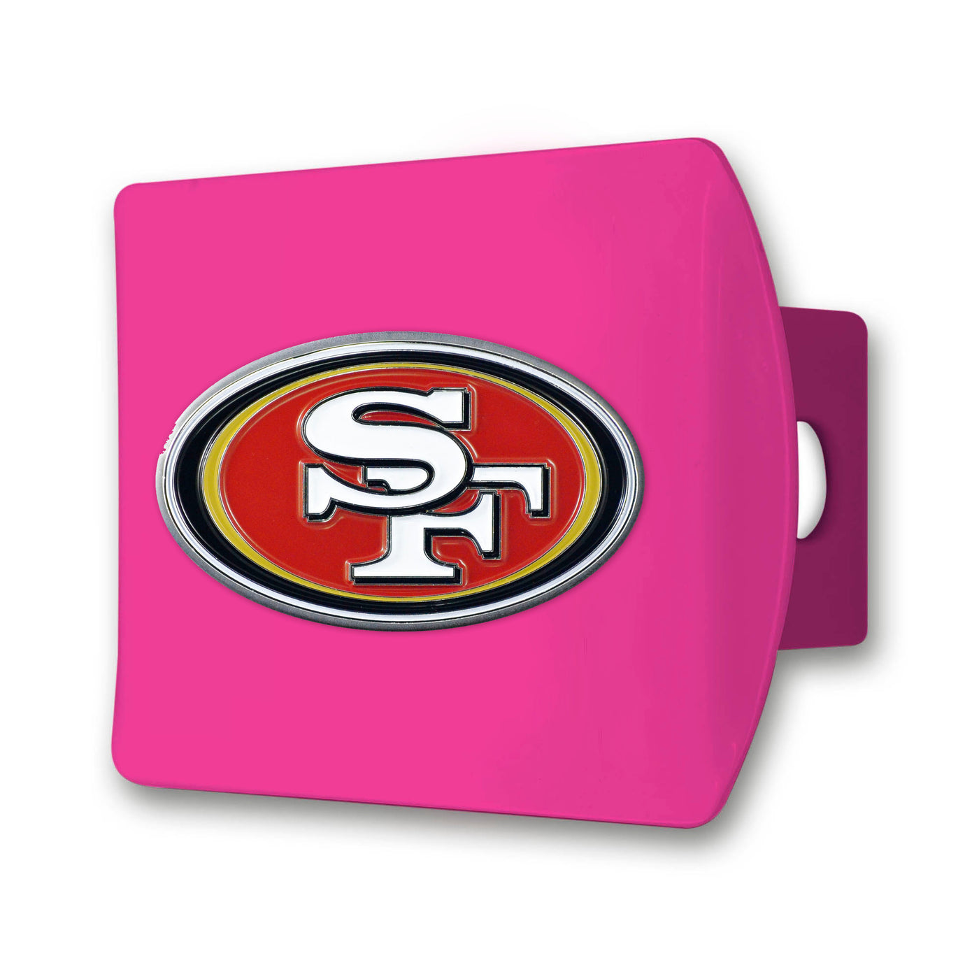 NFL - San Francisco 49ers Color on Pink Hitch Cover