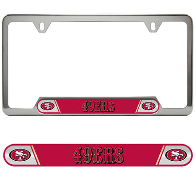 NFL - San Francisco 49ers Embossed License Plate Frame