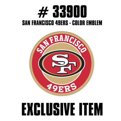 TRINITY NFL - San Francisco 49ers Color Emblem