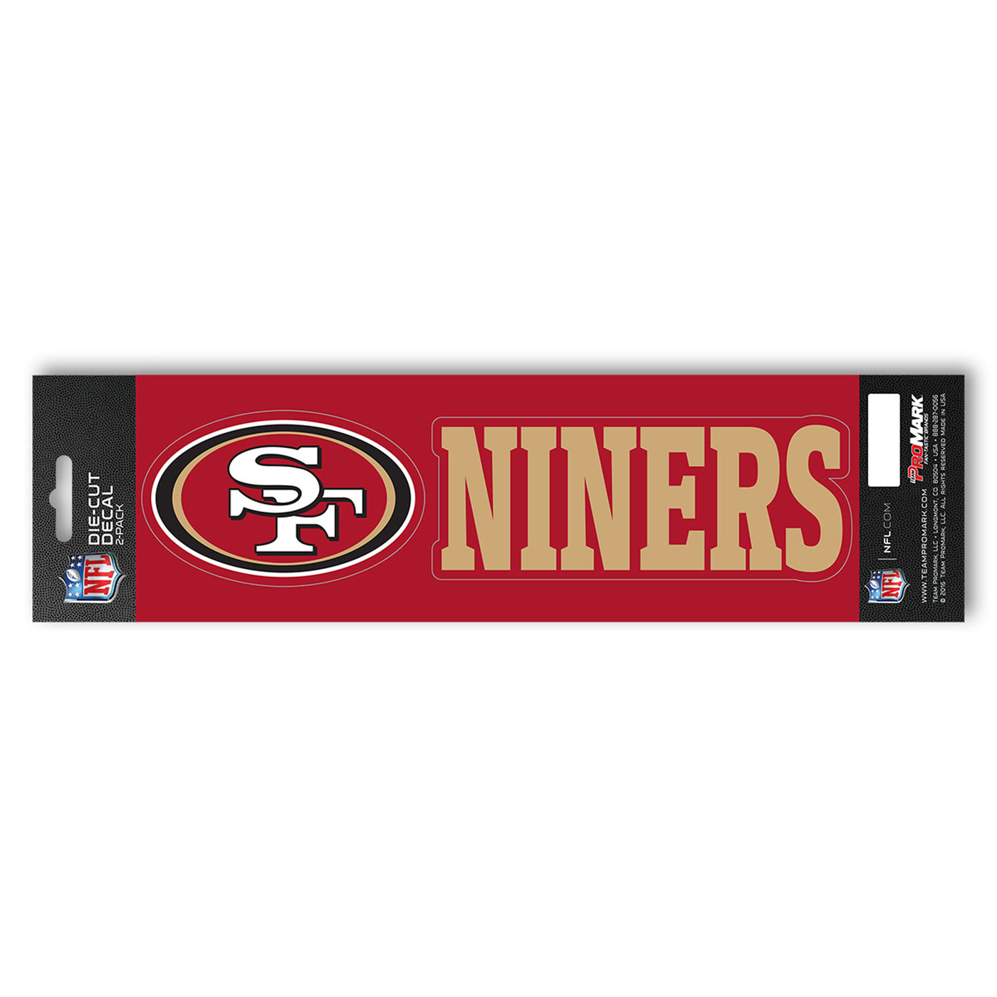 NFL - San Francisco 49ers Team Slogan Decal