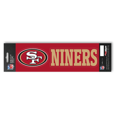 NFL - San Francisco 49ers Team Slogan Decal