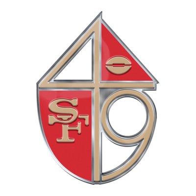 NFL - San Francisco 49ers Embossed Color Emblem2