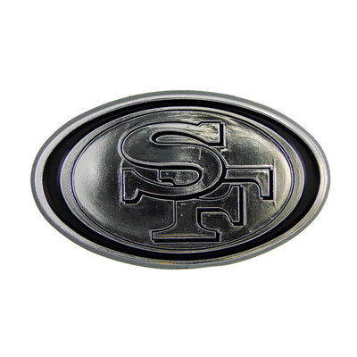 NFL - San Francisco 49ers Plastic Chrome Emblem