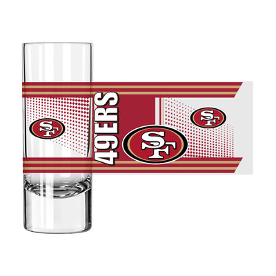 San Francisco 49ers 2.5oz Hero Shooter Glass