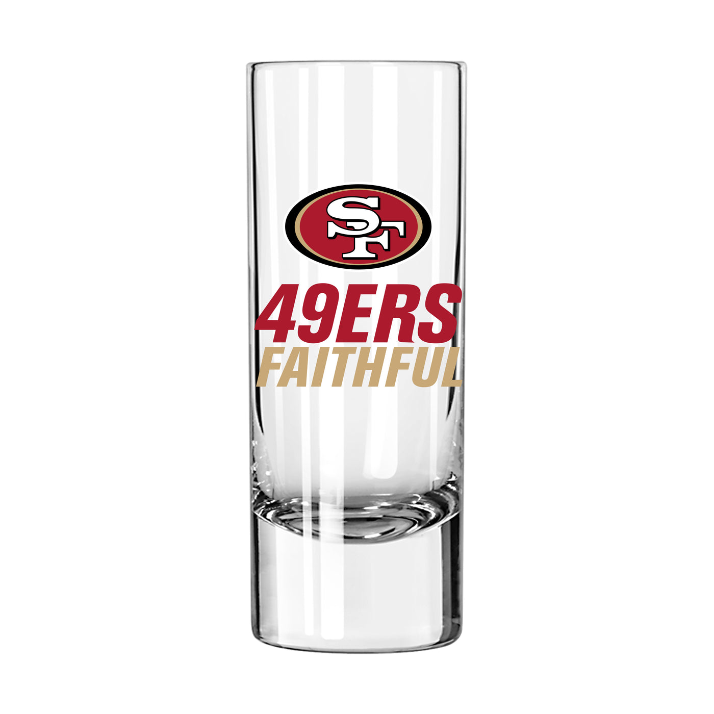 San Francisco 49ers 2.5oz Slogan Shooter Glass