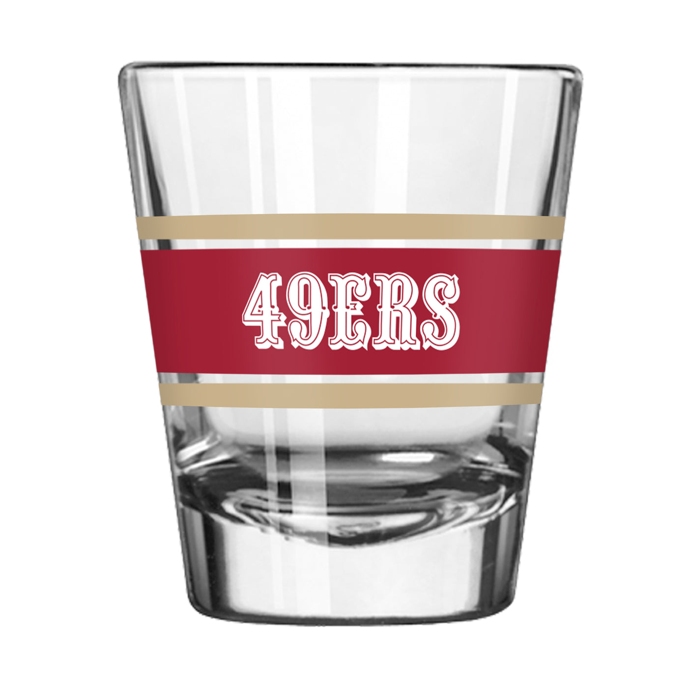 San Francisco 49ers 2oz Stripe Shot Glass