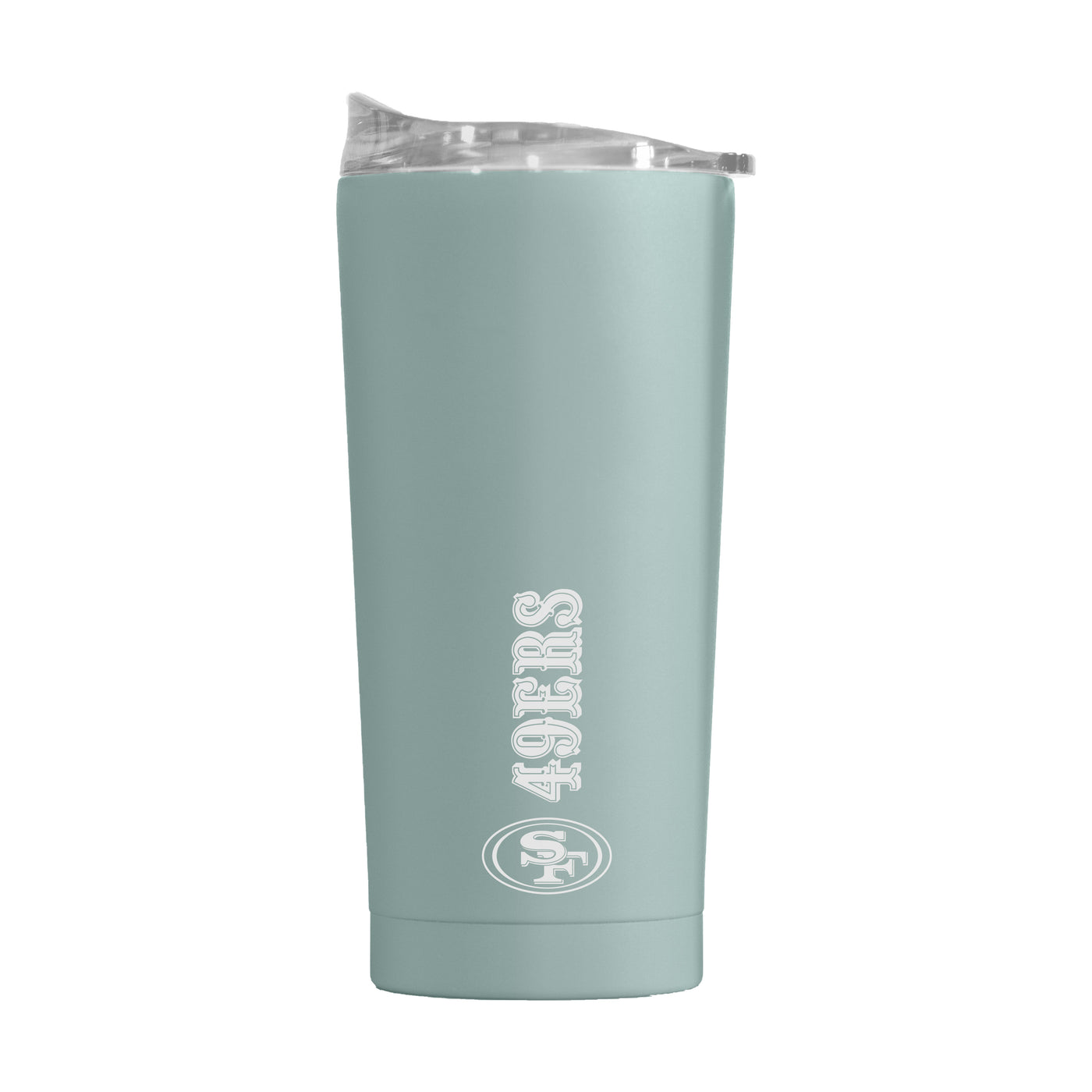 San Francisco 49ers 20oz Vertical Powder Coat Tumbler