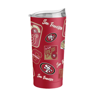 San Francisco 49ers 20oz Dreamweave Powder Coat Tumbler