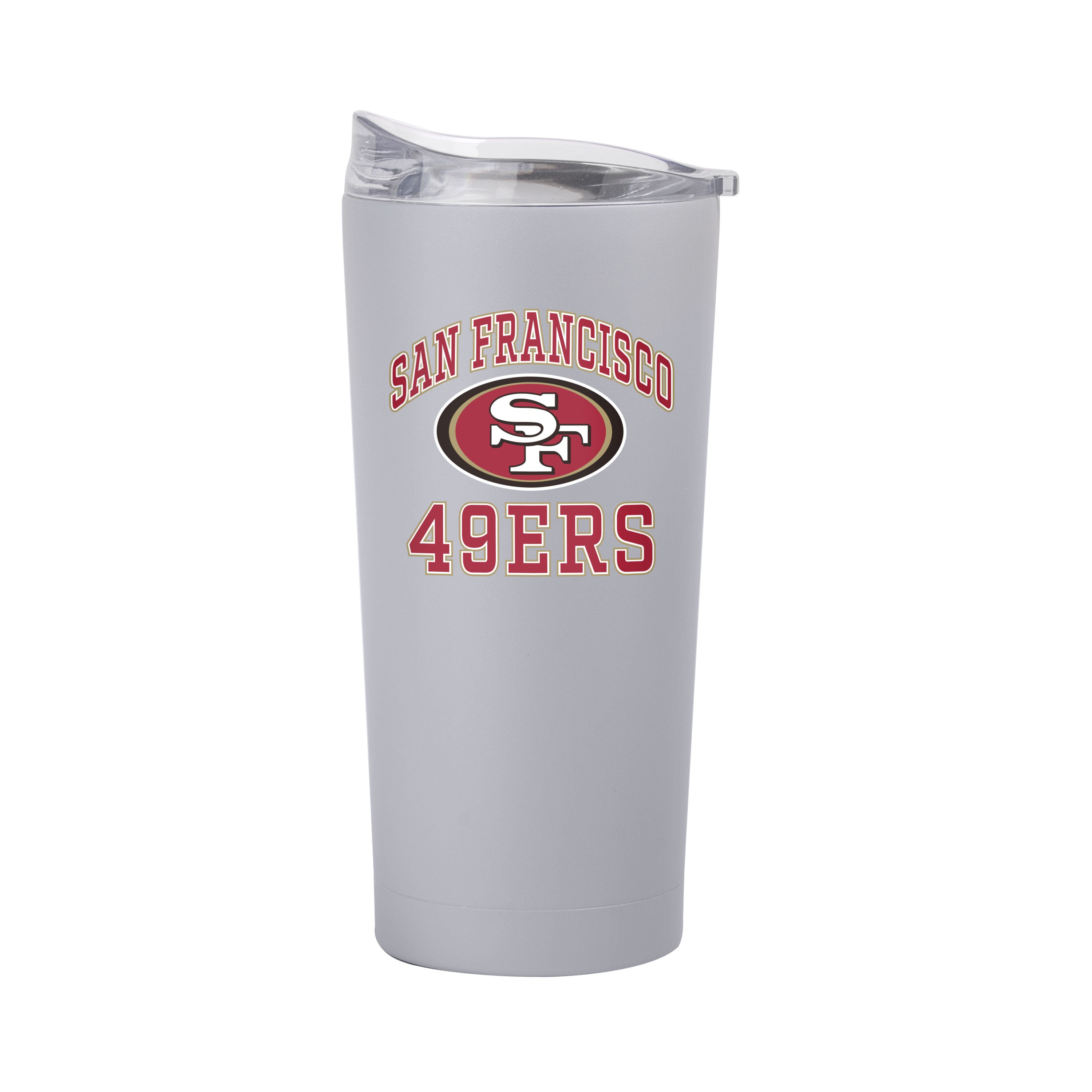 San Francisco 49ers 20oz Athletic Powder Coat Tumbler – Logo Brands