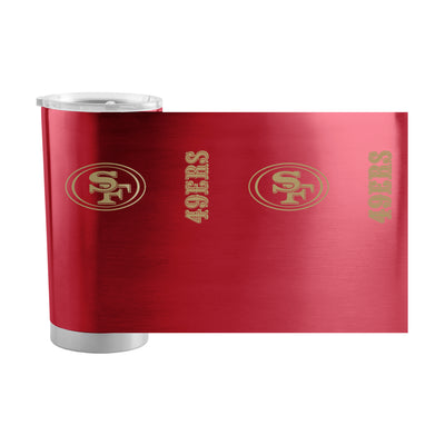 San Francisco 49ers 1 Color 20oz Gameday Stainless Tumbler