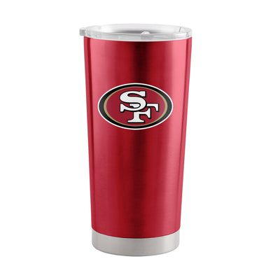 San Francisco 49ers 20oz Gameday Stainless Steel Tumbler - Logo Brands