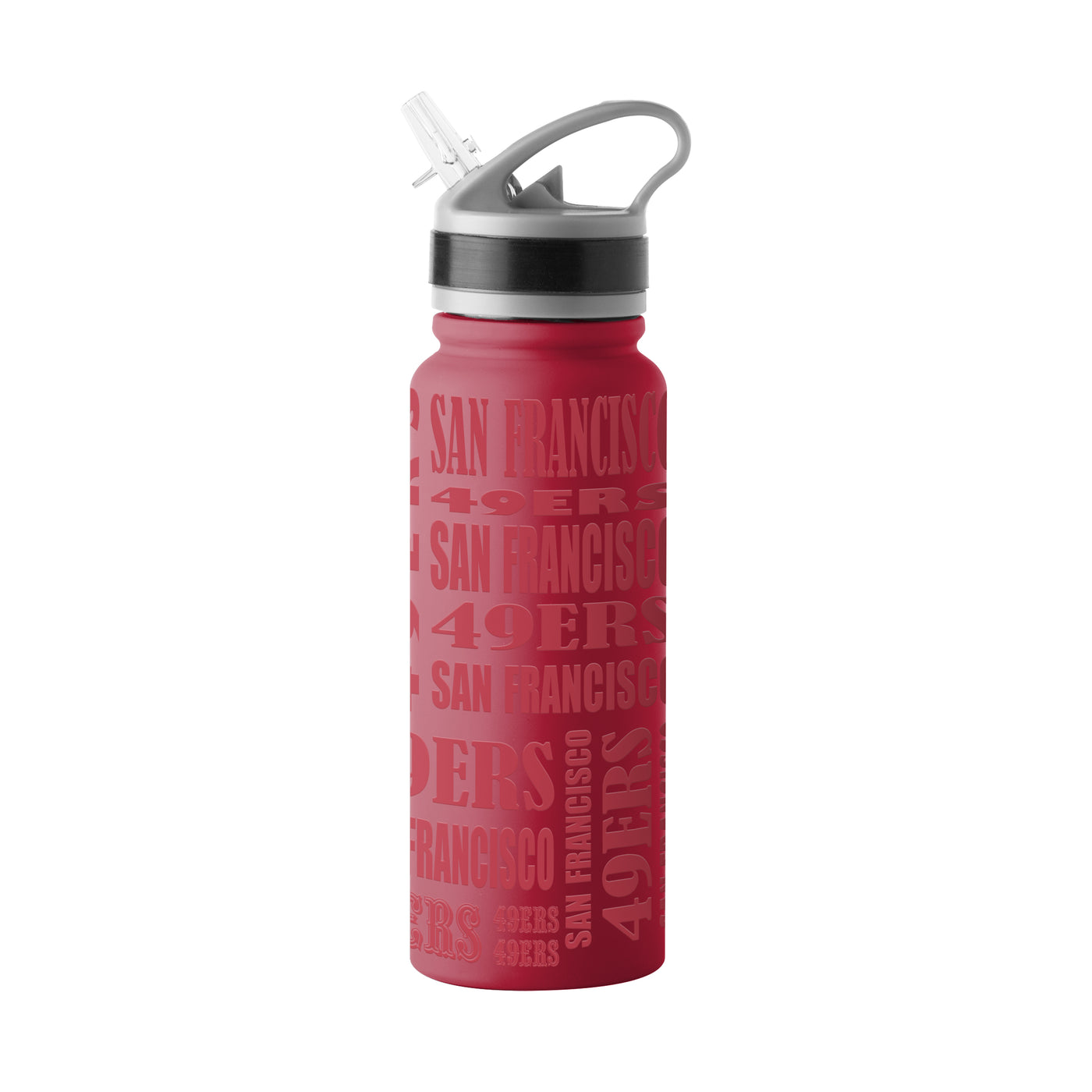 San Francisco 49ers 25oz Replay SingleWall FlipTop Bottle