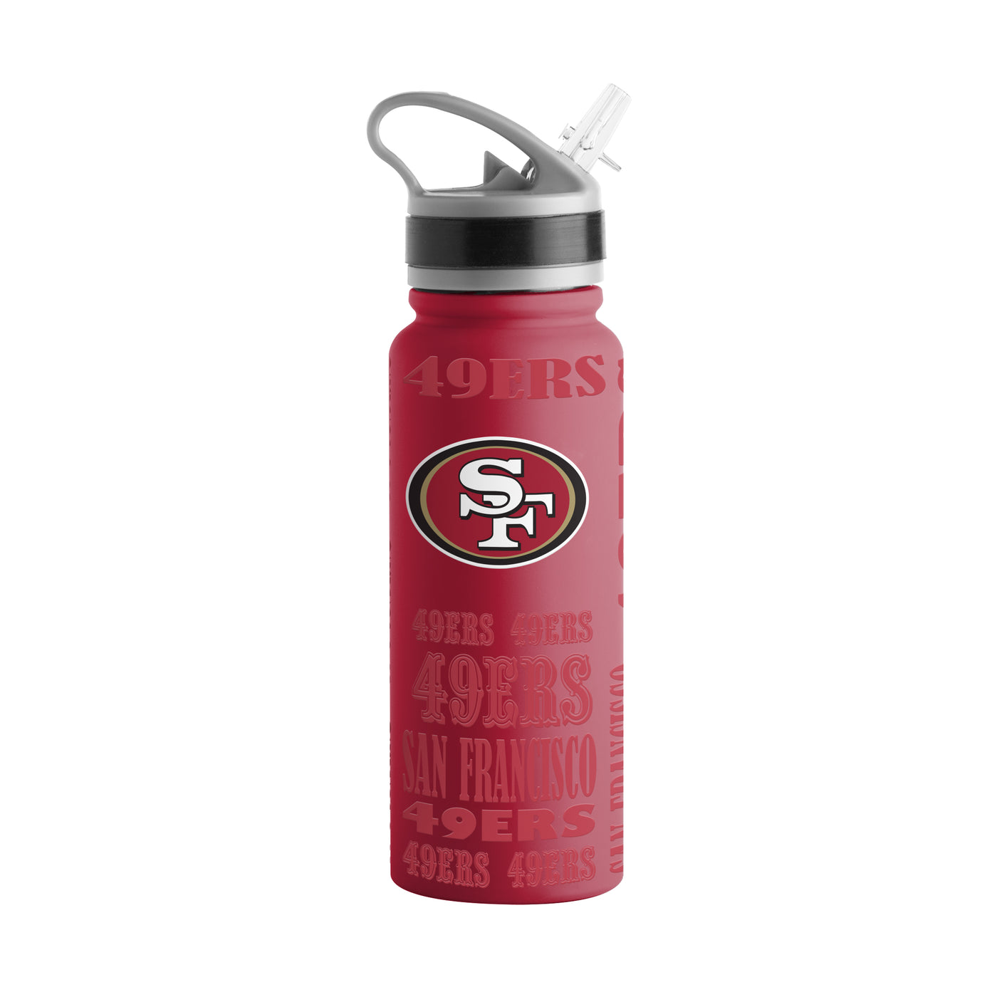 San Francisco 49ers 25oz Replay SingleWall FlipTop Bottle