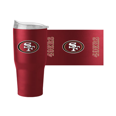 San Francisco 49ers 30oz Gameday Powder Coat Tumbler