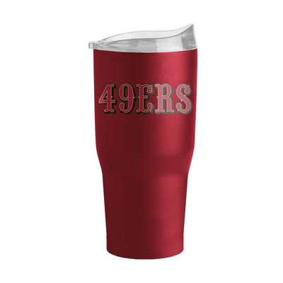 San Francisco 49ers 30oz Flipside Powder Coat Tumbler - Logo Brands
