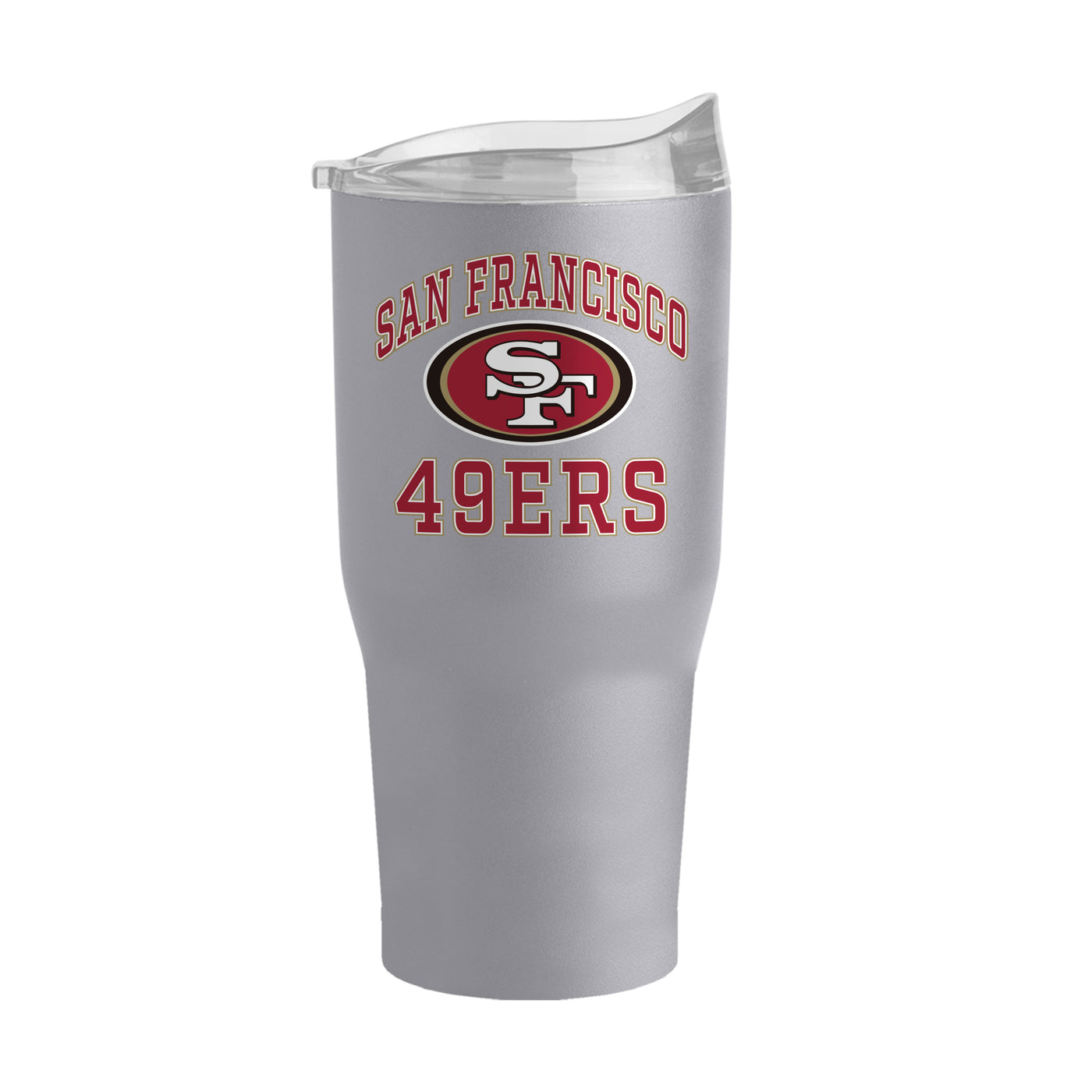 San Francisco 49ers 30oz Athletic Powder Coat Tumbler