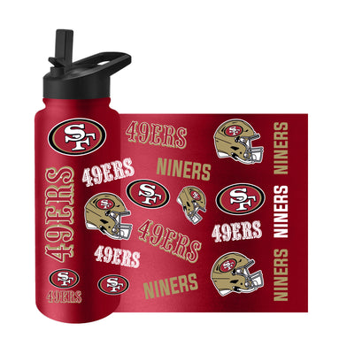 San Francisco 49ers 34oz Native Quencher Bottle