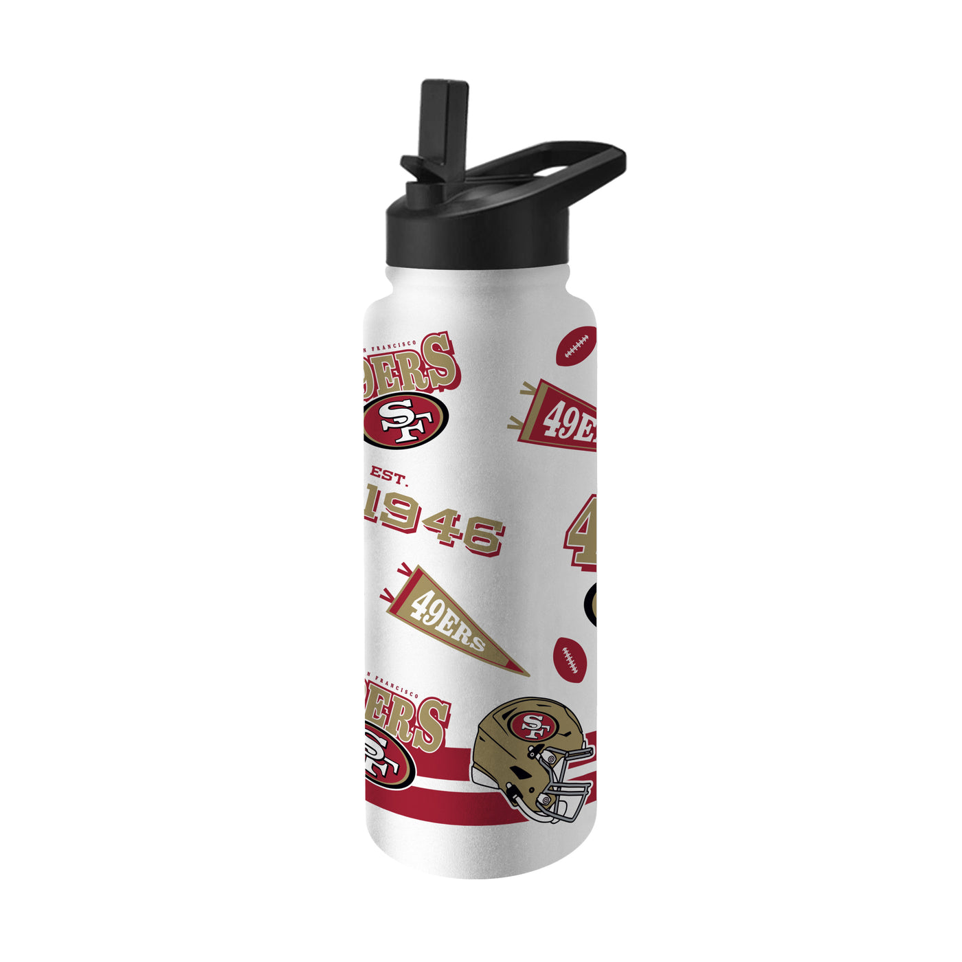 San Francisco 49ers 34oz TJX Native Quencher Bottle