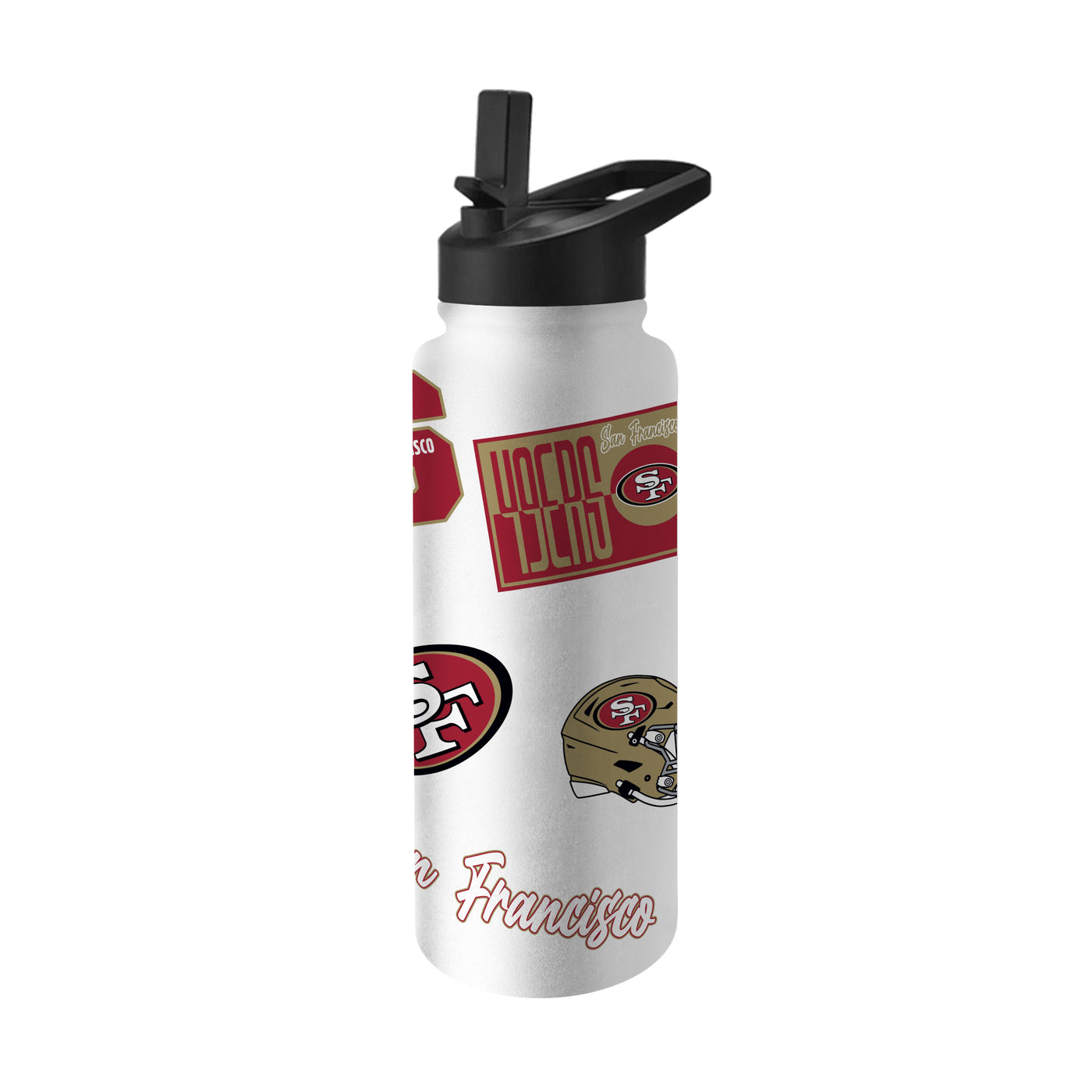 San Francisco 49ers Dreamweave 34oz Quencher Bottle