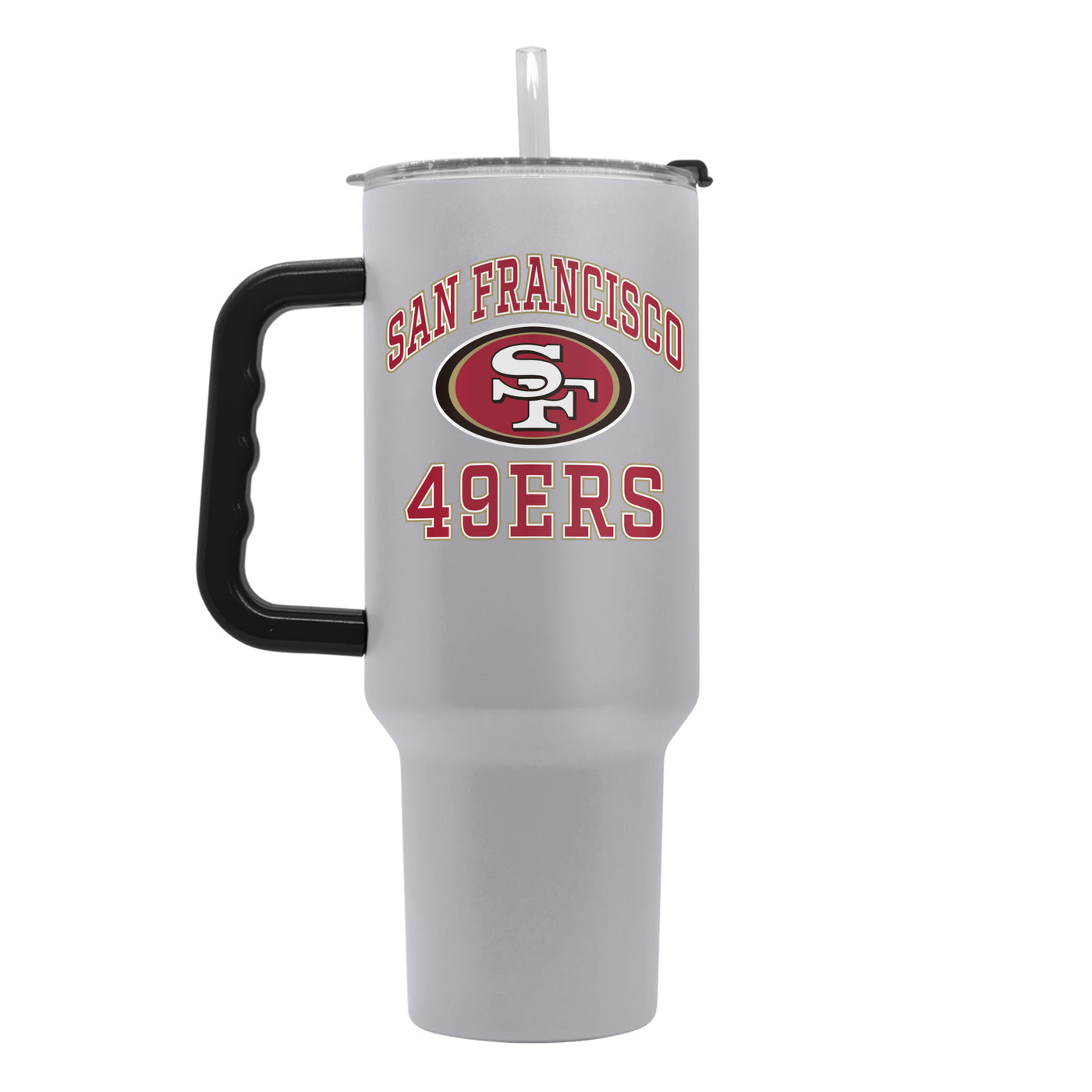 San Francisco 49ers 40oz Athletic Powder Coat Tumbler