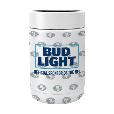 San Francisco 49ers Budlight Powder Coat Coolie