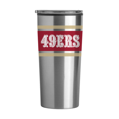 San Francisco 49ers Stripe 20 oz Fusion Tumbler