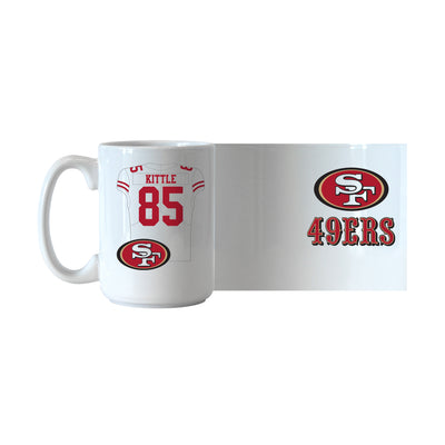 SF 49ers George Kittle Jersey 15oz Sublimated Mug