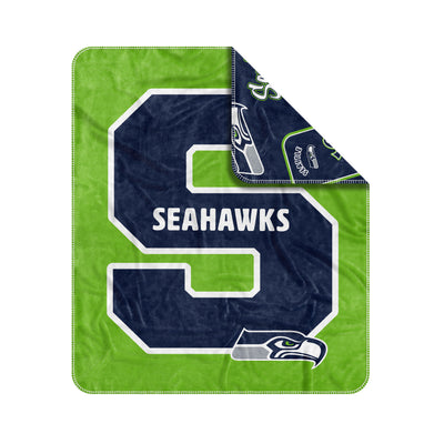 Seattle Seahawks Dream Weave Throw 50x60