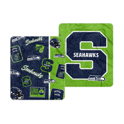 Seattle Seahawks Dream Weave Throw 50x60