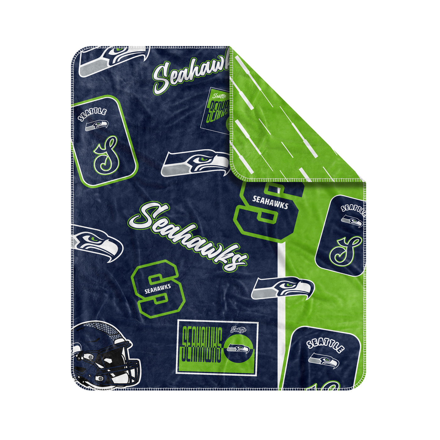Seattle Seahawks Dream Weave Throw 50x60