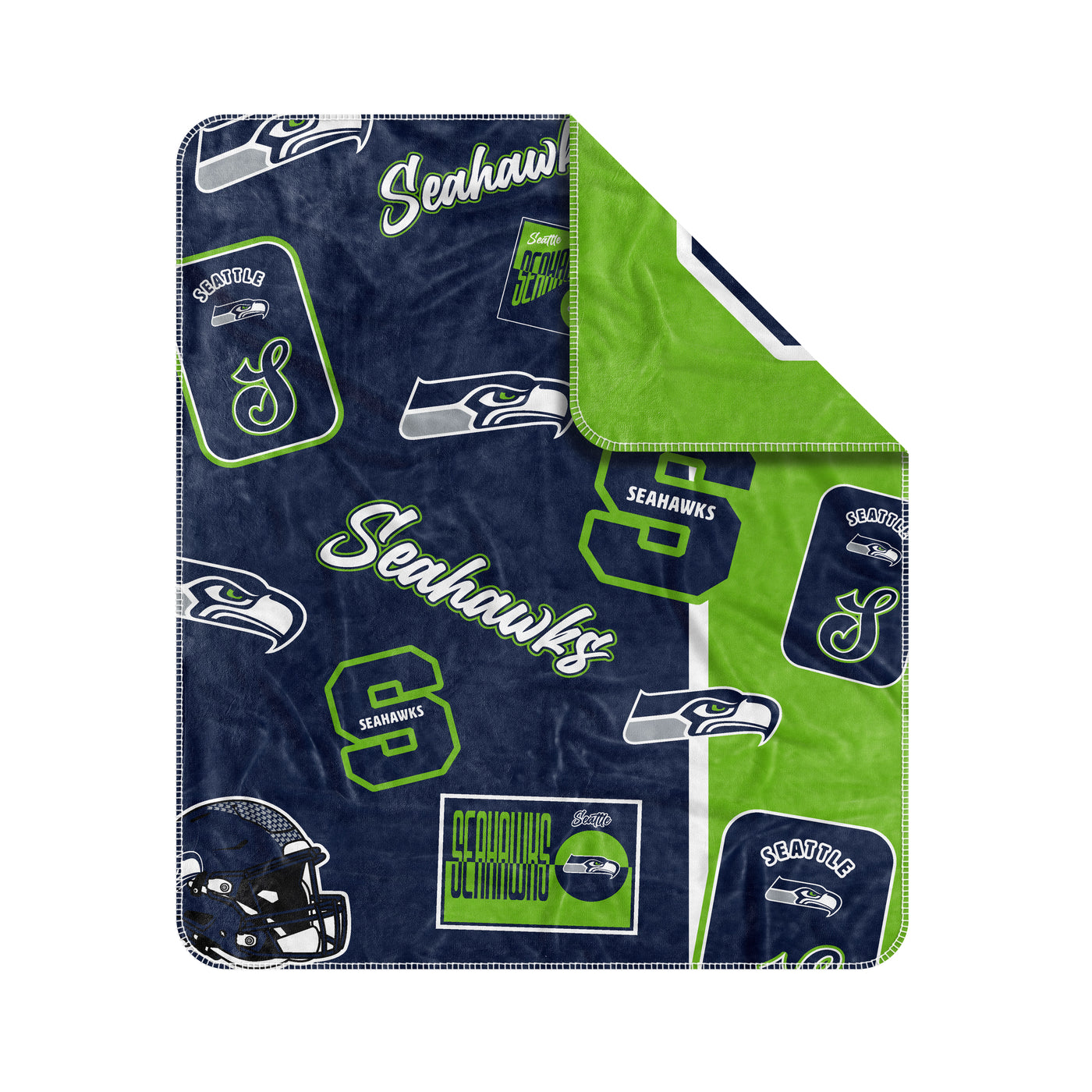 Seattle Seahawks Dream Weave Throw 50x60