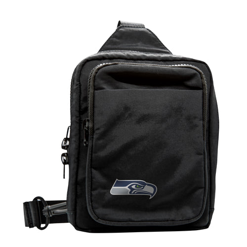Seattle Seahawks Dash Pack bag with team logo and adjustable strap, perfect for sports fans and on-the-go use.