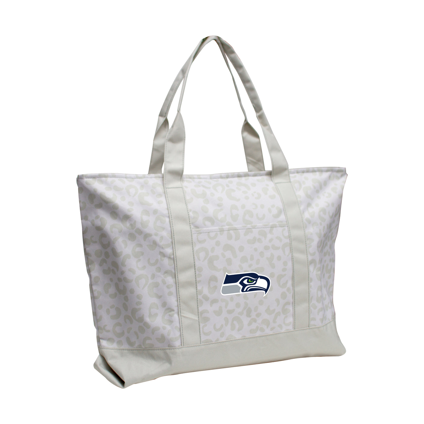 Seattle Seahawks Leopard Pattern Tote