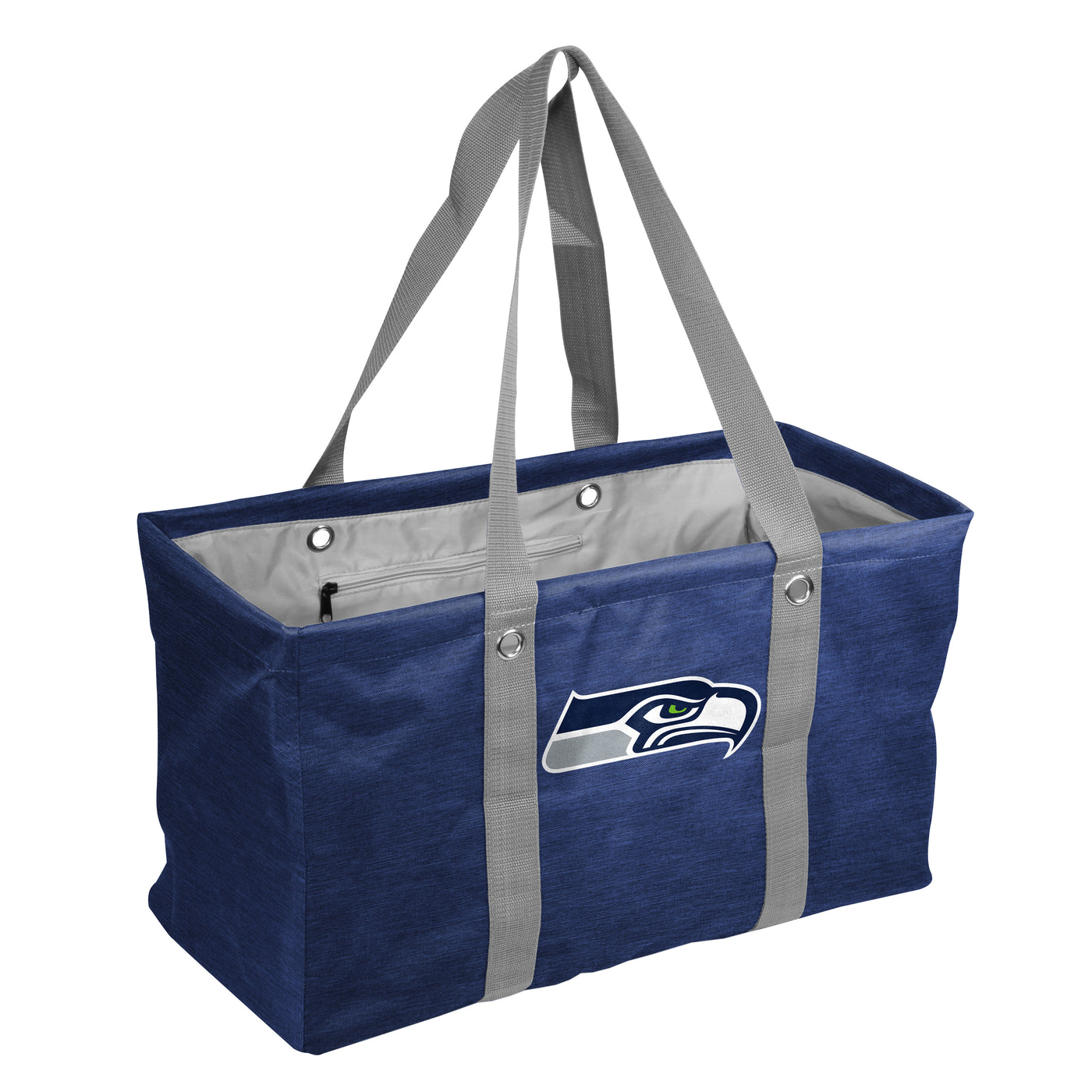 Seattle Seahawks Crosshatch Picnic Caddy - Logo Brands
