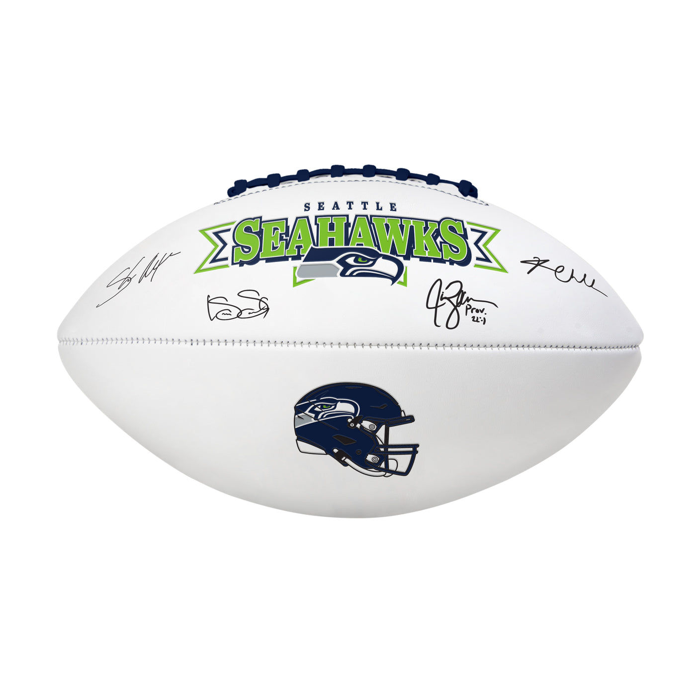 Seattle Seahawks Autograph Signature Football