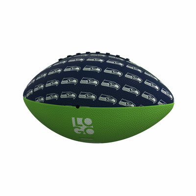 Seattle Seahawks Repeating Mini-Size Rubber Football