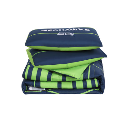 Seattle Seahawks Crosser Comforter Set Full/Queen