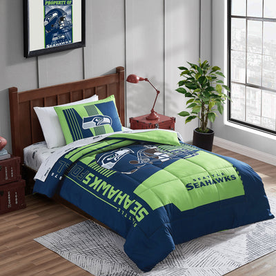 Seattle Seahawks Status Bed In A Bag Twin