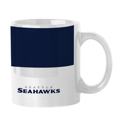 Seattle Seahawks 11oz Colorblock Sublimated Mug