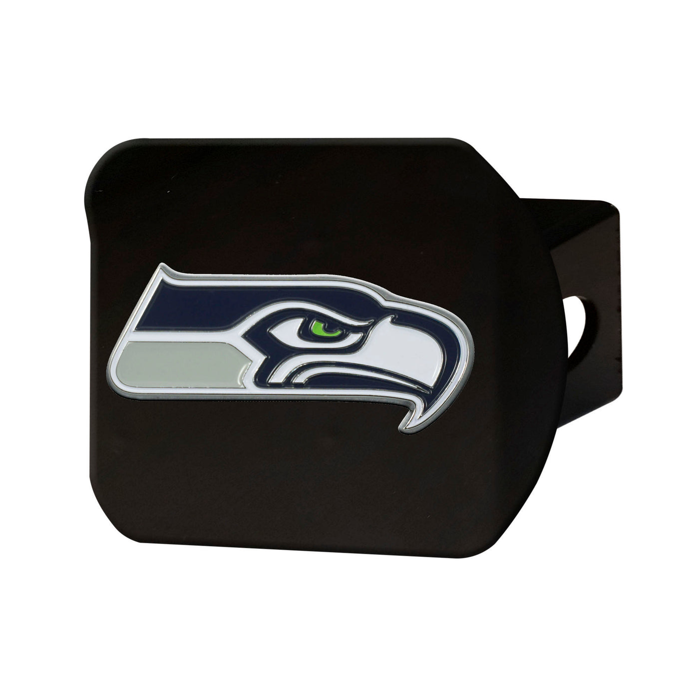 NFL - Seattle Seahawks Color on Black Hitch Cover