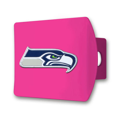 NFL - Seattle Seahawks Color on Pink Hitch Cover
