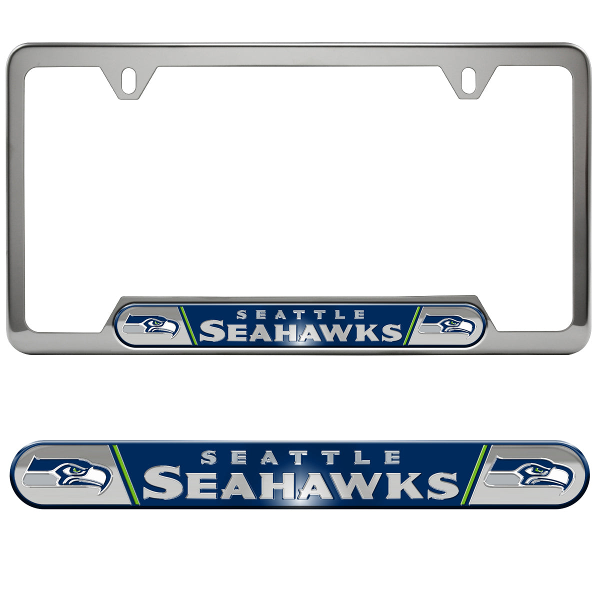 NFL - Seattle Seahawks Embossed License Plate Frame