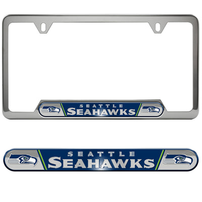 NFL - Seattle Seahawks Embossed License Plate Frame