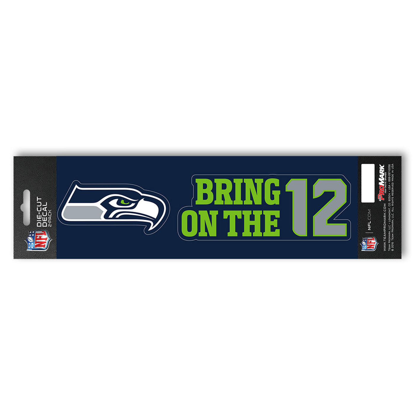 NFL - Seattle Seahawks Team Slogan Decal