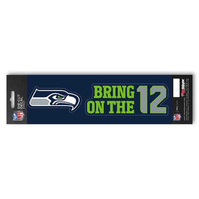 NFL - Seattle Seahawks Team Slogan Decal