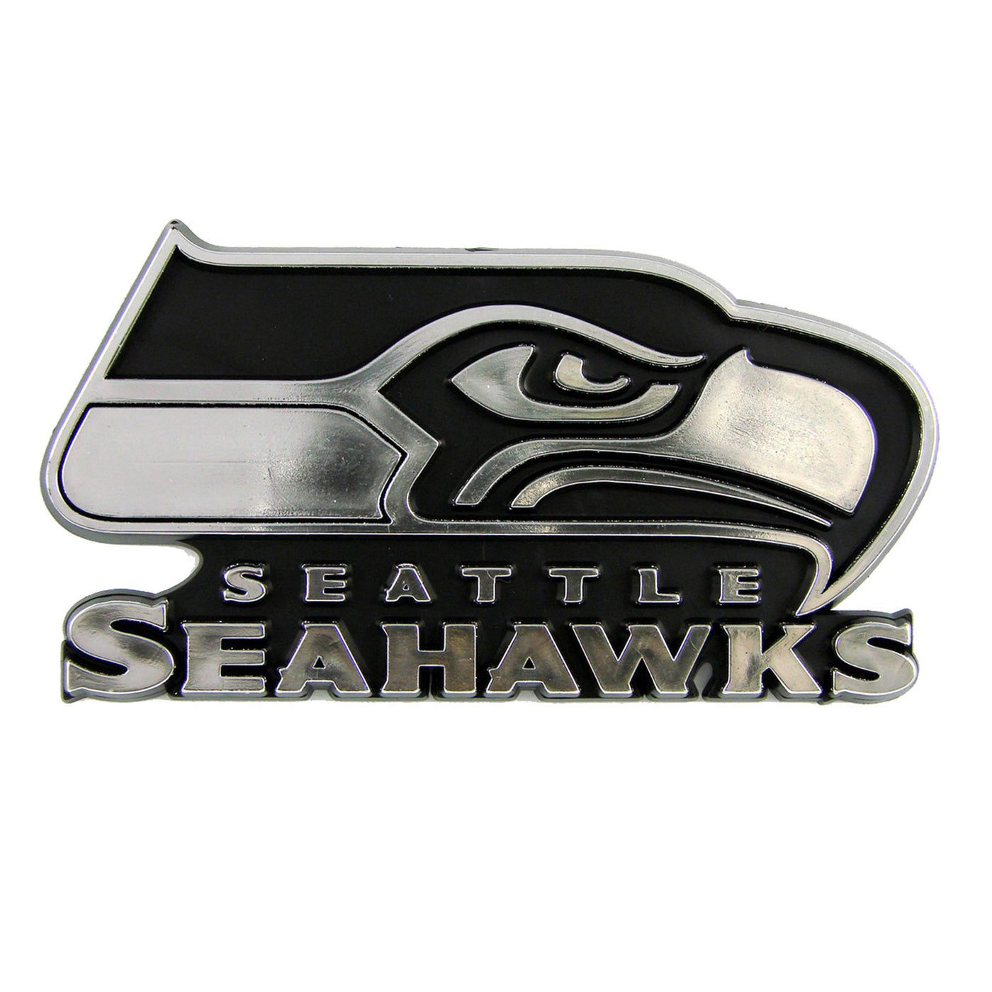 NFL - Seattle Seahawks Plastic Chrome Emblem