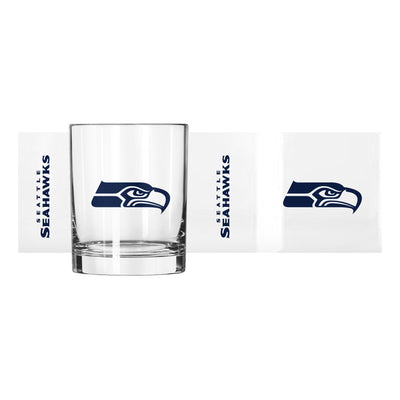 Seattle Seahawks 14oz Gameday Rocks Glass