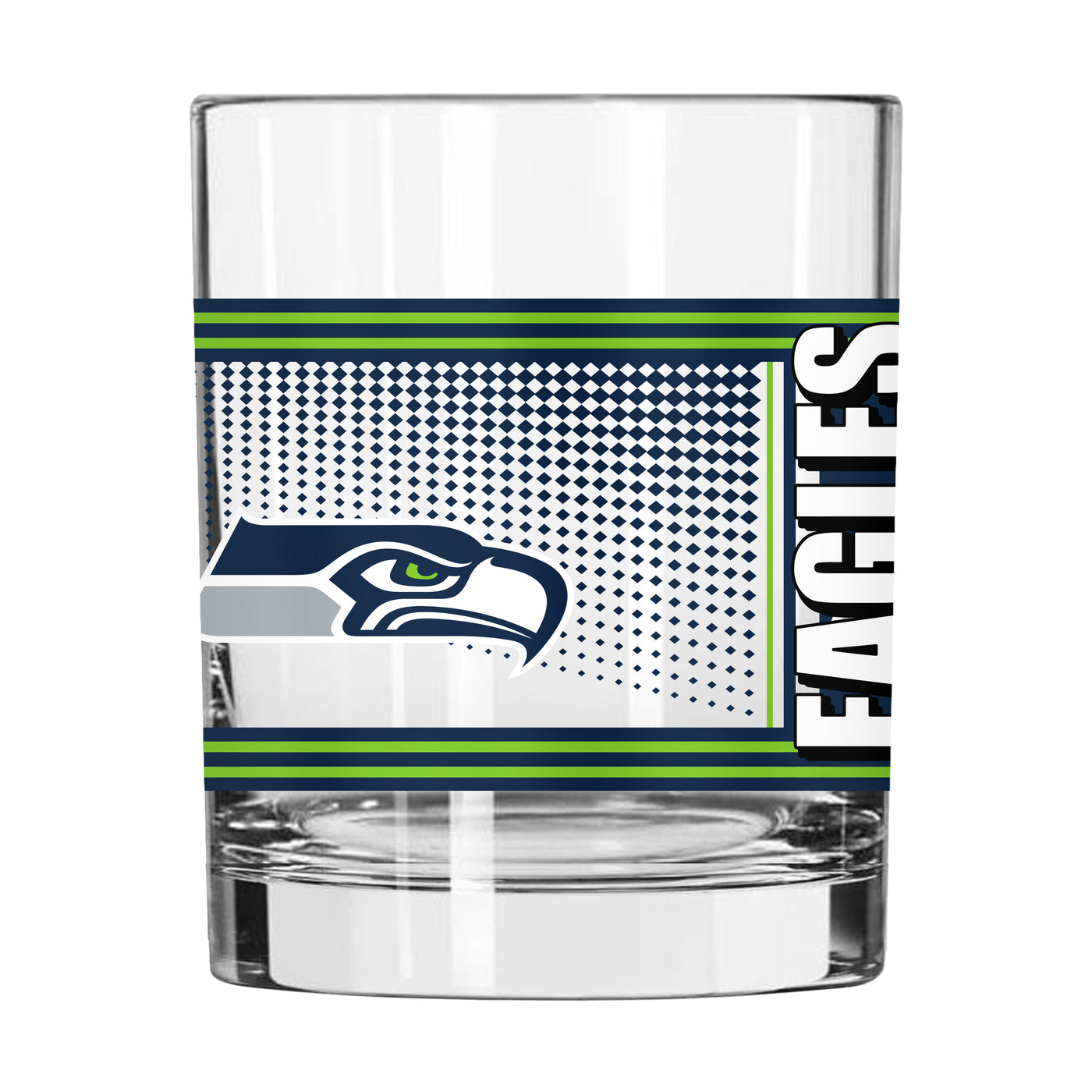 Seattle Seahawks 14oz Hero Rocks Glass